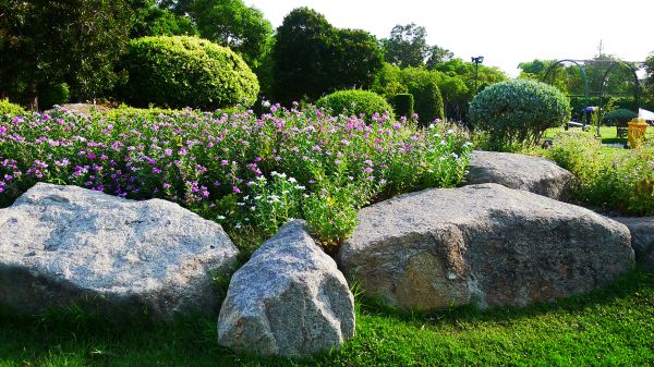 Boulder Landscaping in Naples