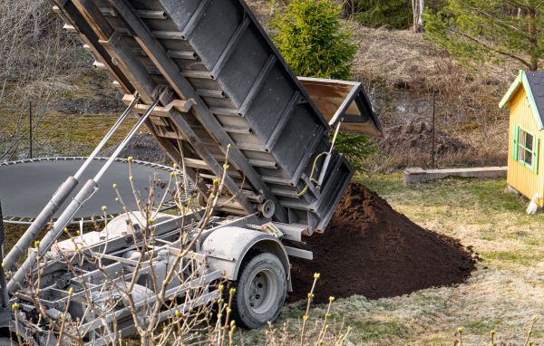 Yard Soil Delivery in Naples