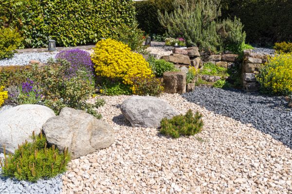 Decorative Gravel Installation in Naples