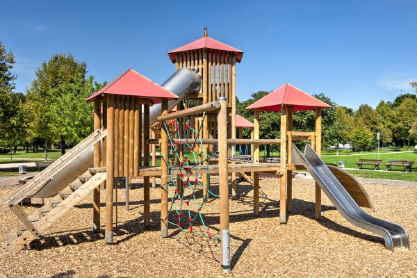 Playground Mulching Service in Naples