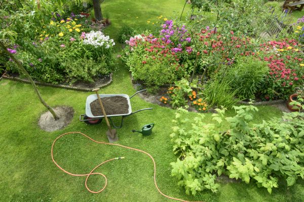 Flower Bed Construction in Naples