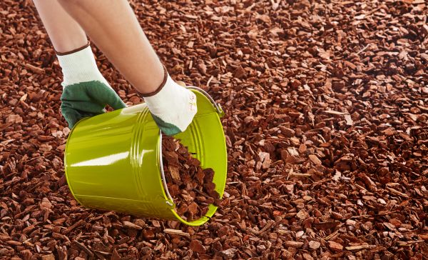 Wood Chip Landscaping in Naples